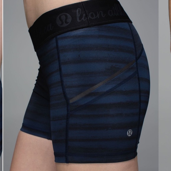 lululemon athletica Pants - Lululemon Reflective Biker Shorts Size 4